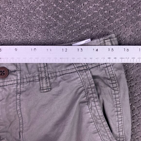 American Eagle Cargo Shorts Classic Length Men's 30 Faded Olive Green - Picture 7 of 11